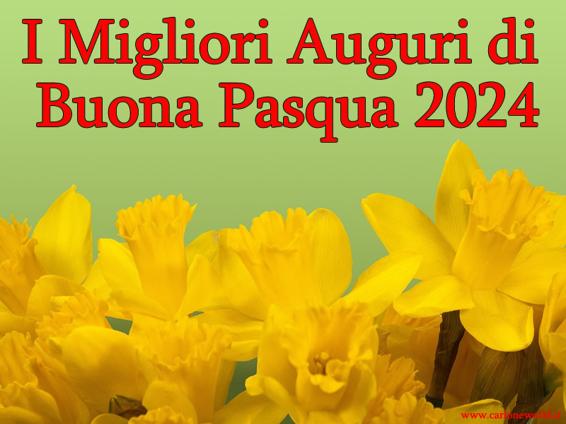 Auguri di Pasqua 2024