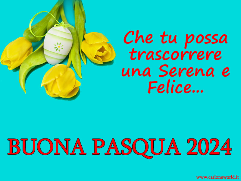 Buona Pasqua 2024