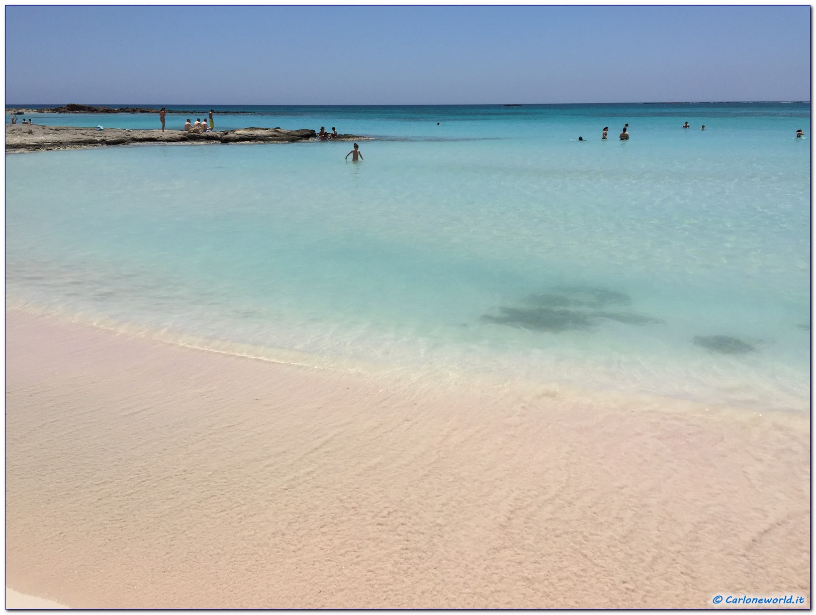 Spiaggia Rosa di Elafonisi Creta